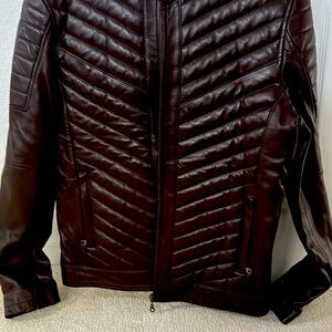 Lamb leather jacket